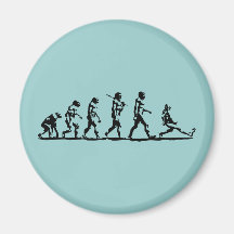 Evolution is Natural Fridge Magnet