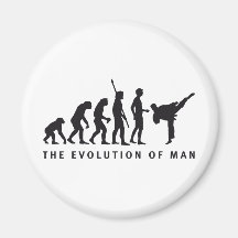 evolution martial arts kühlschrankmagnet