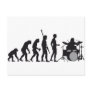 evolution more drummer postcards