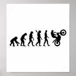 Evolution Motocross racing Print