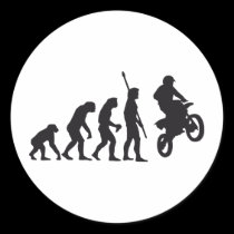 évolution motorbike autocollants