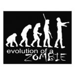evolution of a zombie personalized announcements