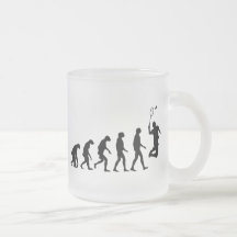 Evolution of Badminton Coffee Mug