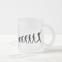 Evolution of Baseball Coffee Mug
