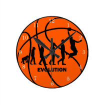evolution of basketball wall clocks
