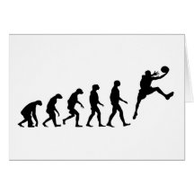 Evolution of Basketball Greeting Cards