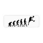 Evolution of Basketball Return Address Label