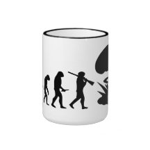Evolution of Man - Rise of the Cockroach Coffee Mug