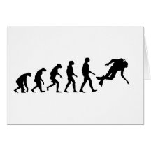 Evolution of Scuba Diving Card