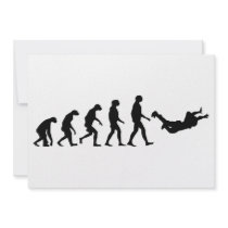 Evolution of Skydiving Invitations