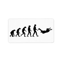 Evolution of Skydiving Personalized Address Labels