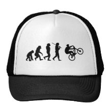 Evolution of the cyclist hats