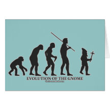 Evolution of the Gnome Greeting Card