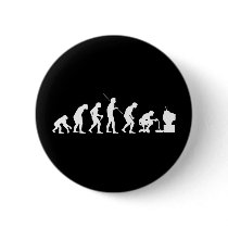 Evolution of Video Games Gaming Gamer Pinback Buttons