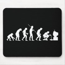 Evolution of Video Games Gaming Gamer Mouse Pad