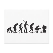 Evolution of Video Games Gaming Gamer Postcards