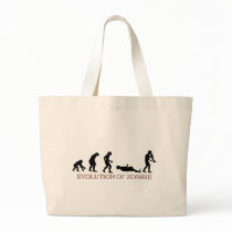 Evolution of Zombie Tote Bag