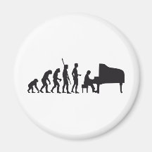evolution piano kühlschrankmagnet