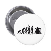 évolution plus drummer boutons publicitaires