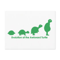 Evolution Postcard