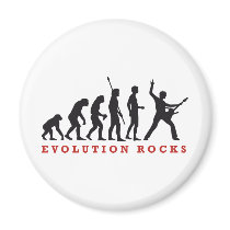 evolution rocks kühlschrankmagnet