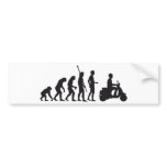 evolution scooter autoaufkleber