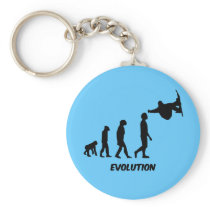 evolution skateboarding key chains