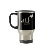 evolution skateboarding coffee mug