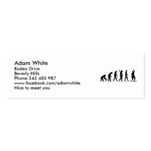 Evolution Slackline Business Cards