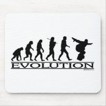 Evolution - Snowboarding Mouse Mat