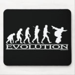 Evolution - Snowboarding Mouse Pad