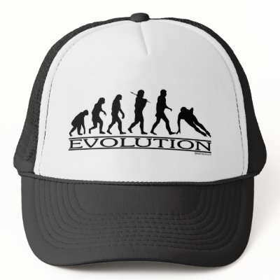 Evolution - Speed Skating Hat by Mall4MyLife