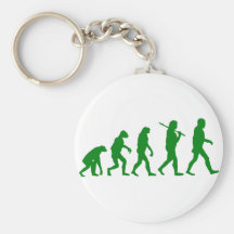 Evolution Standard - Green Keychain