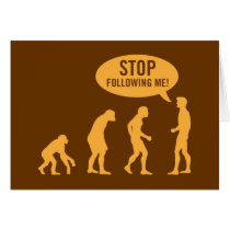 evolution - stop following me!