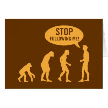 evolution - stop following me! cards
