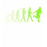 Evolution Tennis Humourous Tennis Tshirt