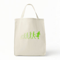 Evolution Tennis Humourous Tennis Tshirt Canvas Bag