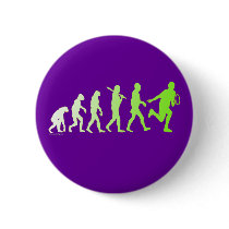 Evolution Tennis Humourous Tennis Tshirt Pin