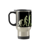 Evolution Tennis Humourous Tennis Tshirt Mug