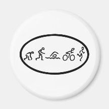 Evolution tri Eclipse Fridge Magnet
