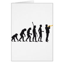evolution trumpet player karten