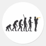 évolution trumpet plus player autocollants