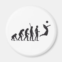 évolution volleyball magnets