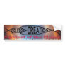 Evolution vs. Creation Bumper Sticker