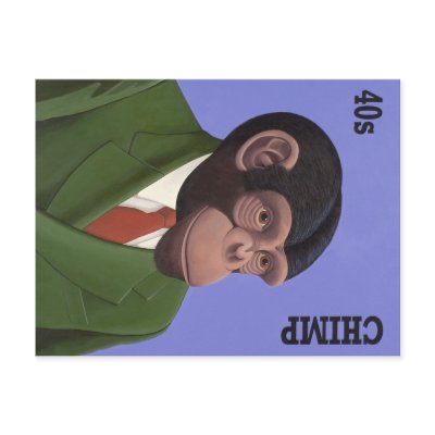 Evolutionery hairstyles postcards by RELART