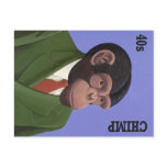 Evolutionery hairstyles postcards