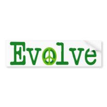 Evolve Bumper Sticker
