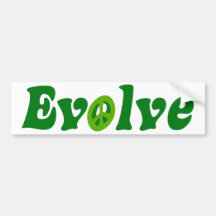 Evolve Bumper Stickers