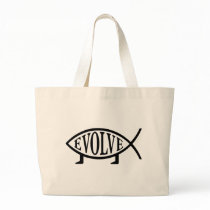 Evolve Fish Canvas Bag