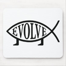 Evolve Fish Mousepad